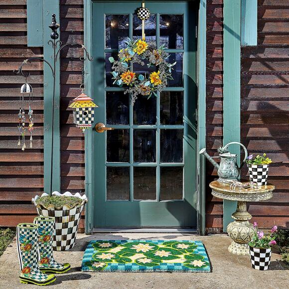 Brand New Mackenzie-Childs Check It Out Birdhouse - Picture 4 of 4